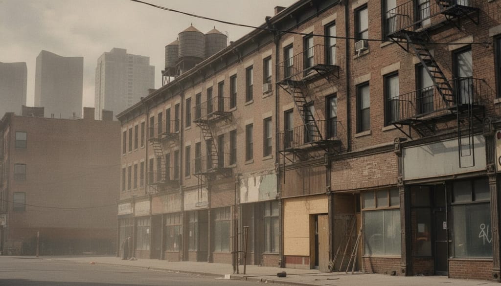 Building stock typical of the Bronx.