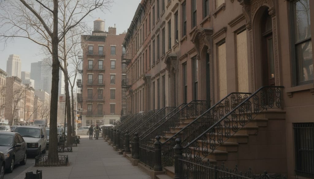 Building stock typical of Brooklyn.