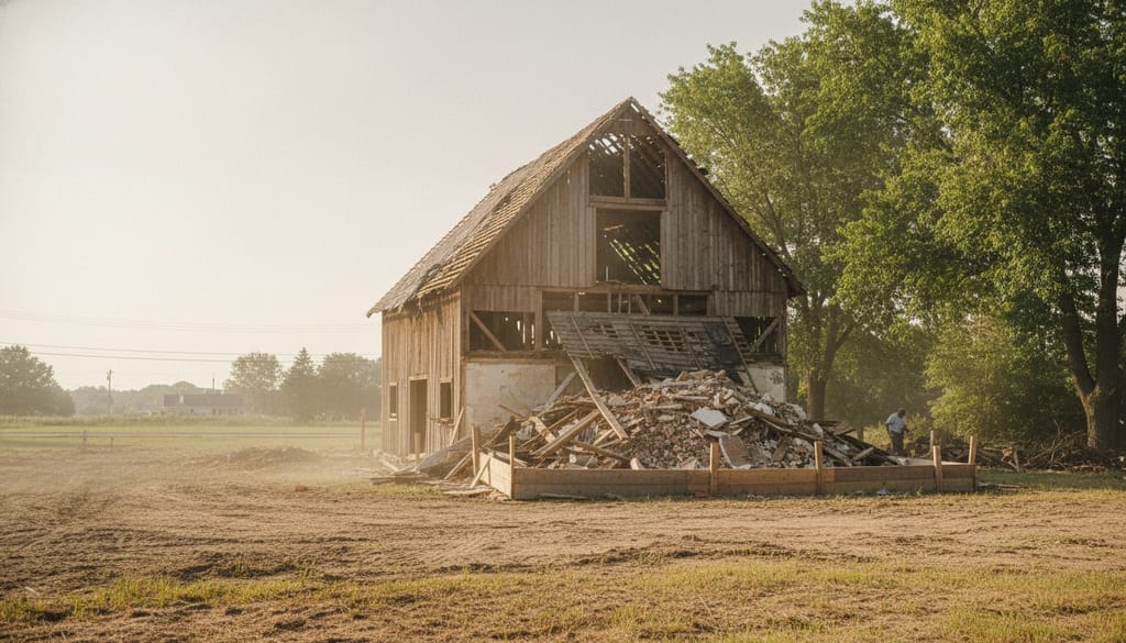 Building stock typical of Long Island.